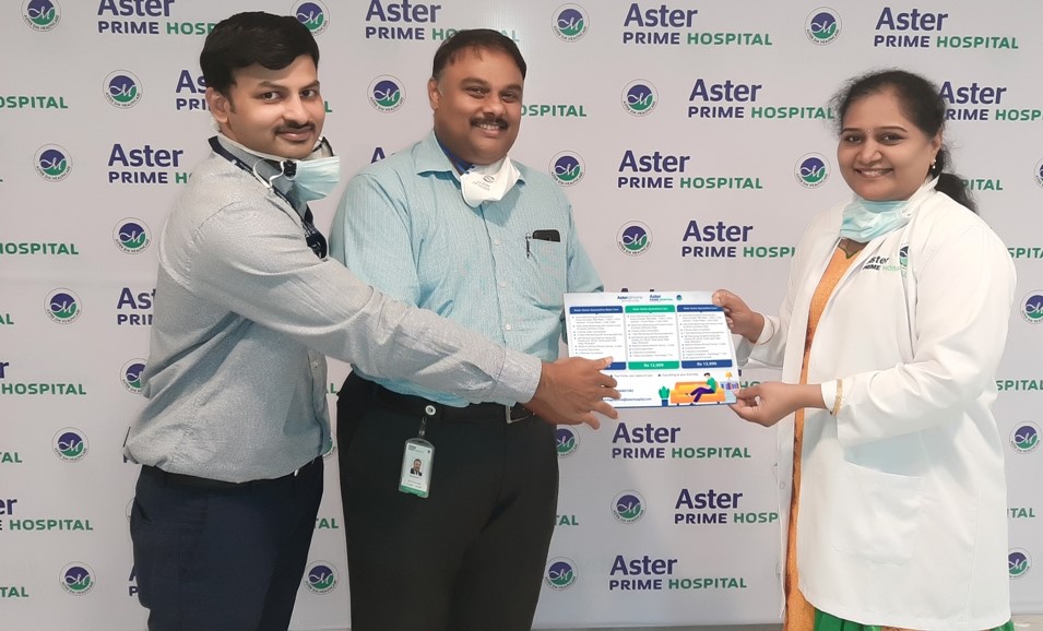 Aster Prime Hospital,Launches Special Home-Quarantine Care Packages under its premier Aster@Home program