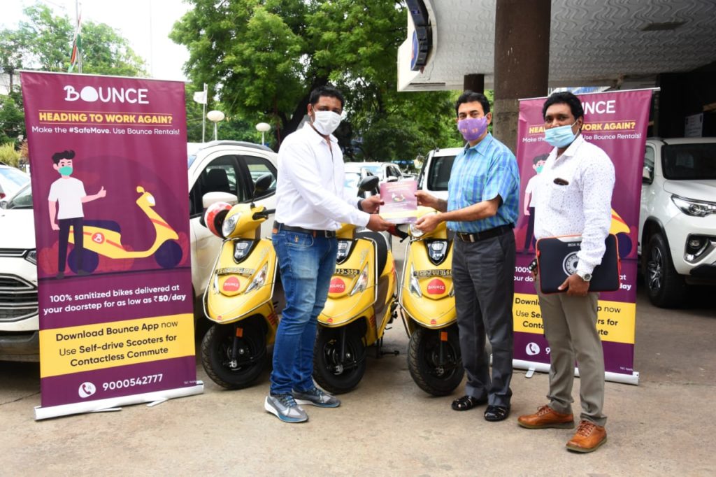Bounce reinforces its commitment to safety with its #SafeMove campaign in Hyderabad