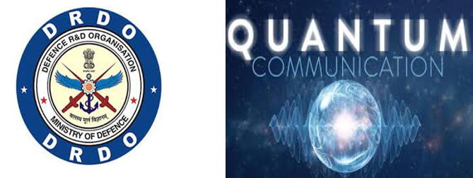 Quantum Communication between two DRDO Laboratories