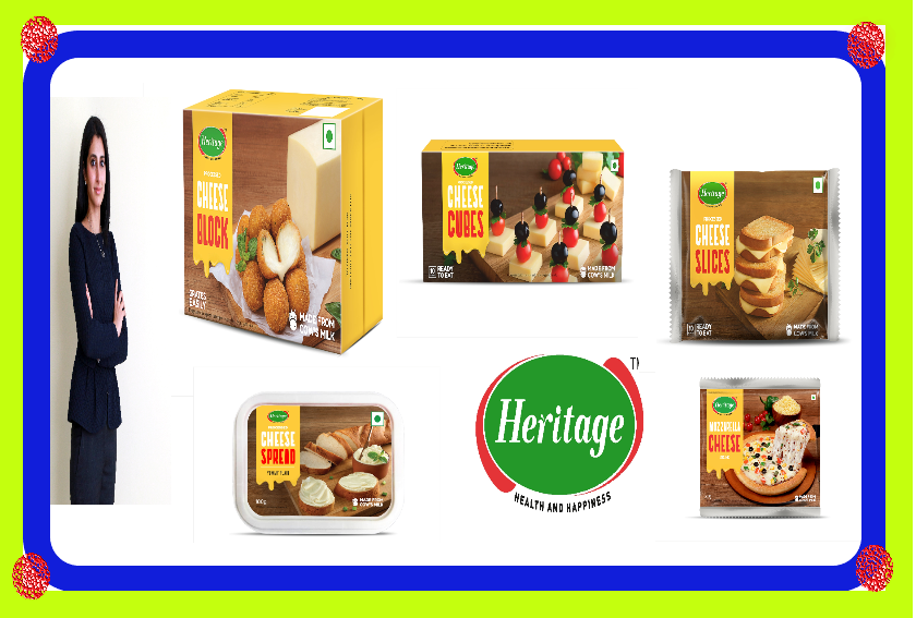 Heritage Foods forays into cheese products in consumer packs