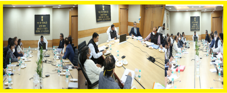 Ministry of Ports, Shipping and Waterways, Shri Mansukh Mandavia reviewed the preparations for upcoming Maritime India Summit 2021