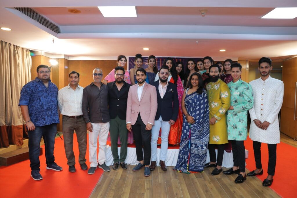 IRFW Magazine Cover Page launch followed by Mr. & Ms. India International Runway Model season 2 Curtain raiser happened on 15th March 2021 at Hotel the Plaza, beside CM camp office, 
