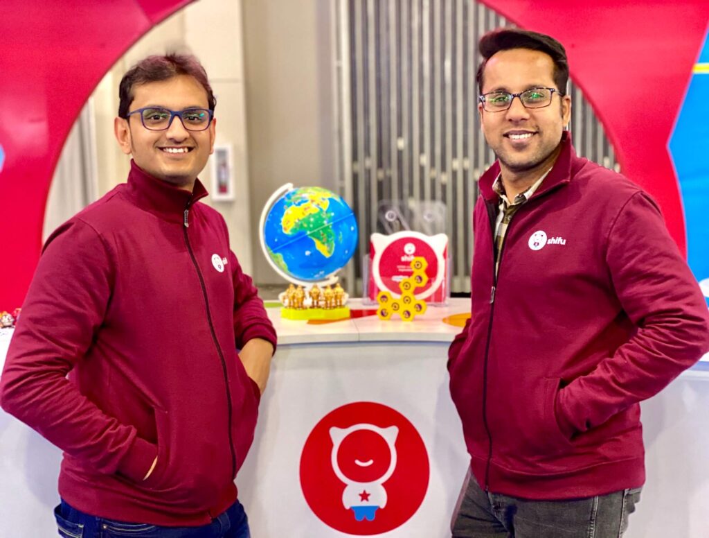 PlayShifu Co-Founders -Vivek (L) & Dinesh (R) at CES 2020