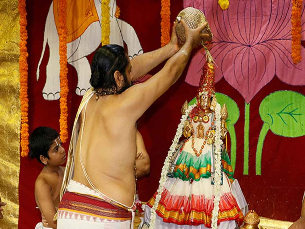 ABHISHEKAM HELD TO AMMAVARU