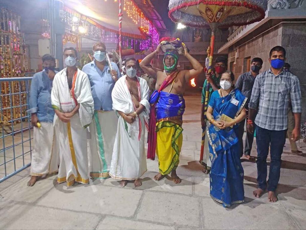 ANKURARPANA HELD FOR APPALAYAGUNTA BRAHMOTSAVAMS