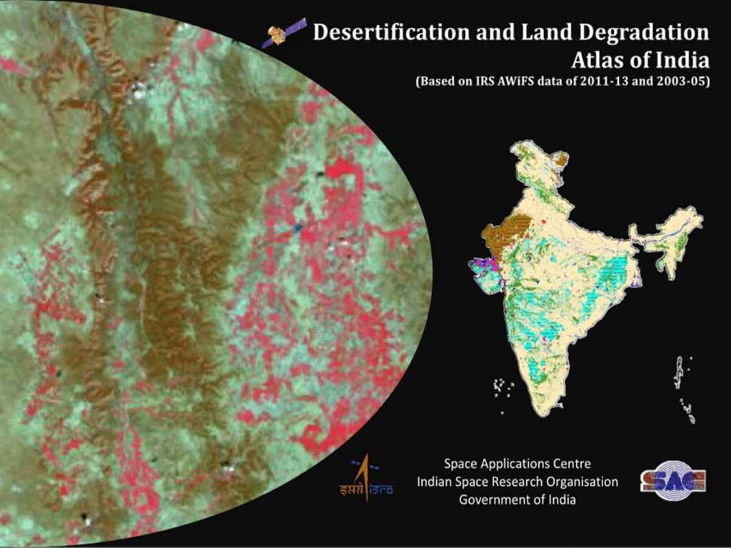 Government releases Desertification and Land Degradation Atlas of India