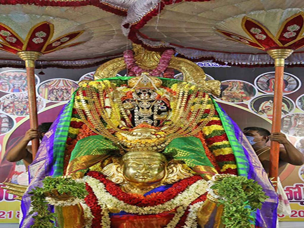 Sri Prasanna Venkateswara Swamy GARUDA VAHANA NARAYANA