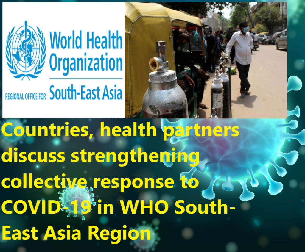 Countries, health partners discuss strengthening collective response to COVID-19 in WHO South-East Asia Region