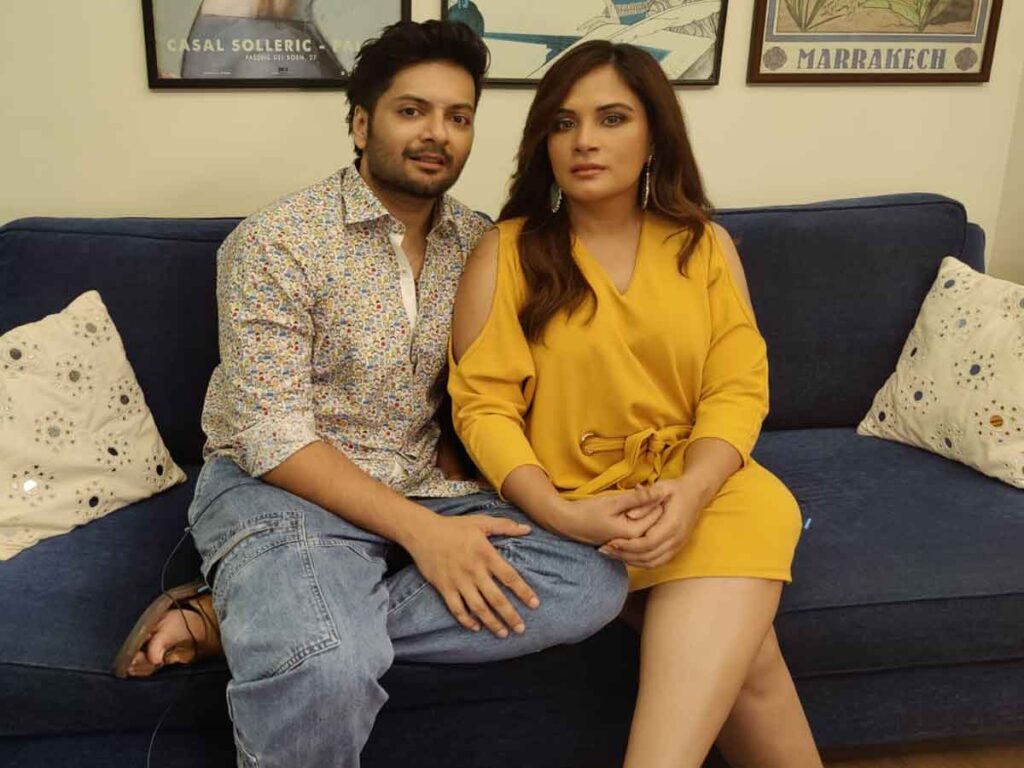 Richa Chadha reveals that Ali Fazal reads a book on ‘Vedic Mathematics’ on Voot Original Feet Up With The Stars 3