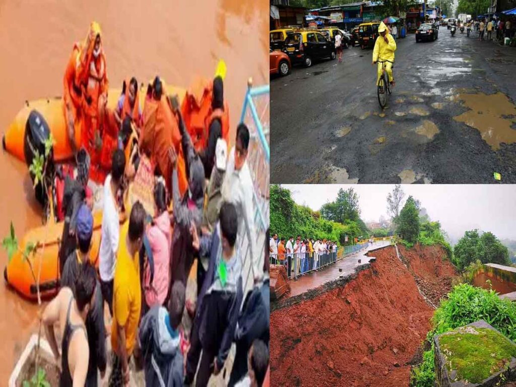 Rs 100 crore sanctioned for Restoration of roads affected by unprecedented rains in Konkan and Western Maharashtra 