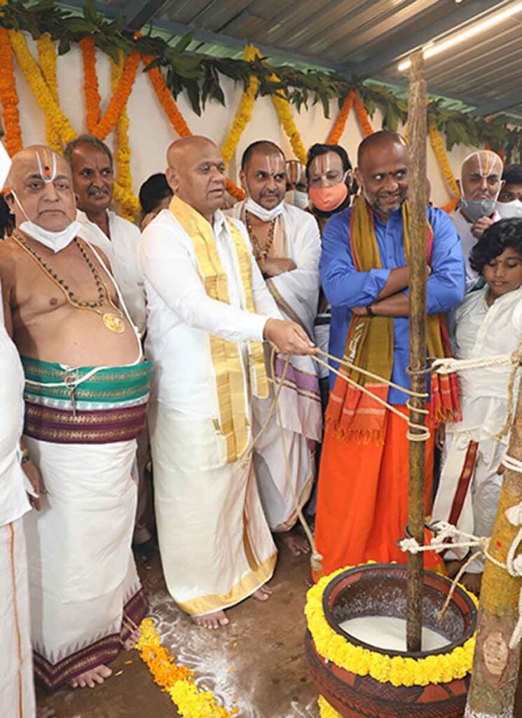 SRIVARI NAVANEET SEVA BEGINS