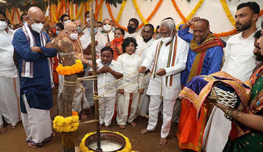 SRIVARI NAVANEET SEVA BEGINS