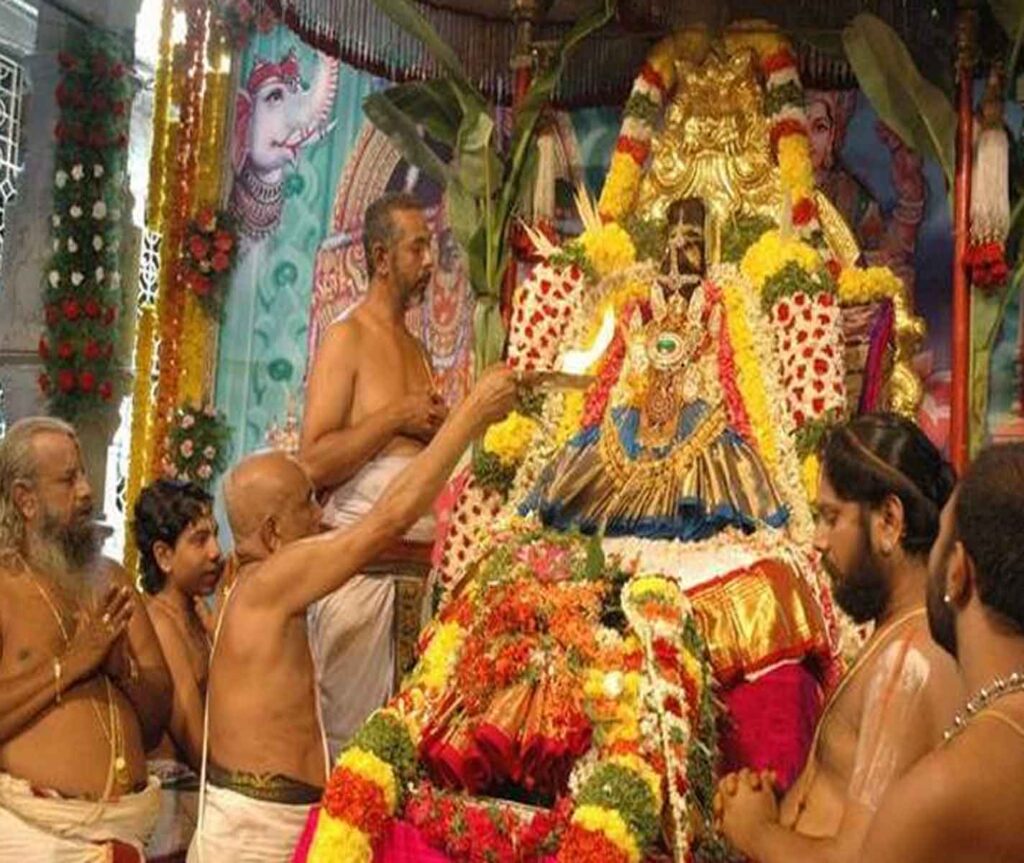 VIRTUAL VARALAKSHMI VRATAM AT TIRUCHANOORK ON AUGUST 20