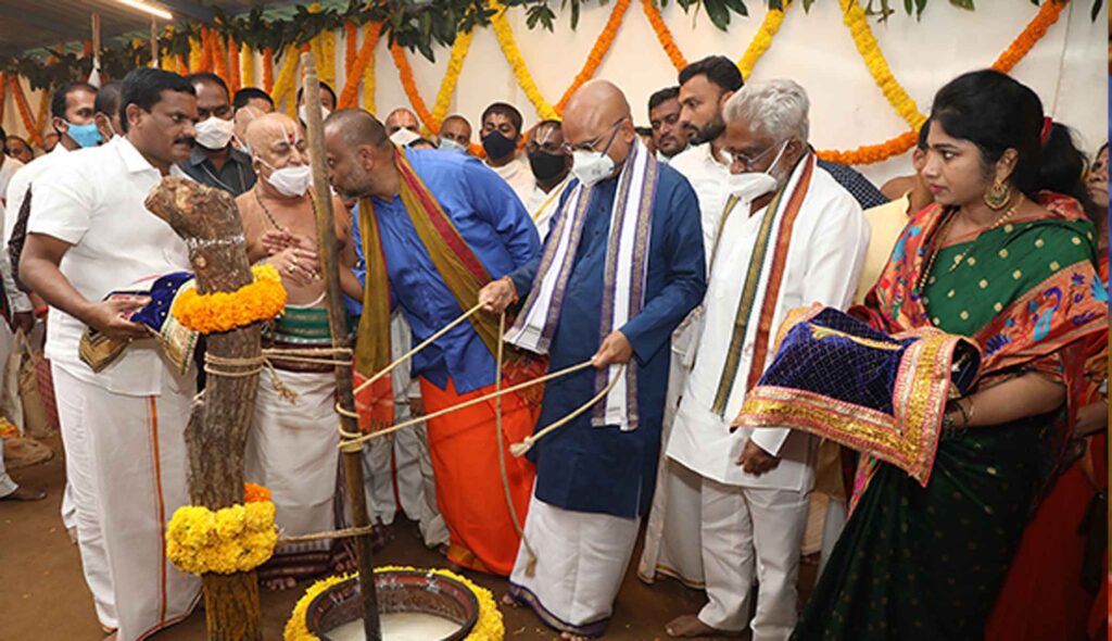 SRIVARI NAVANEET SEVA BEGINS