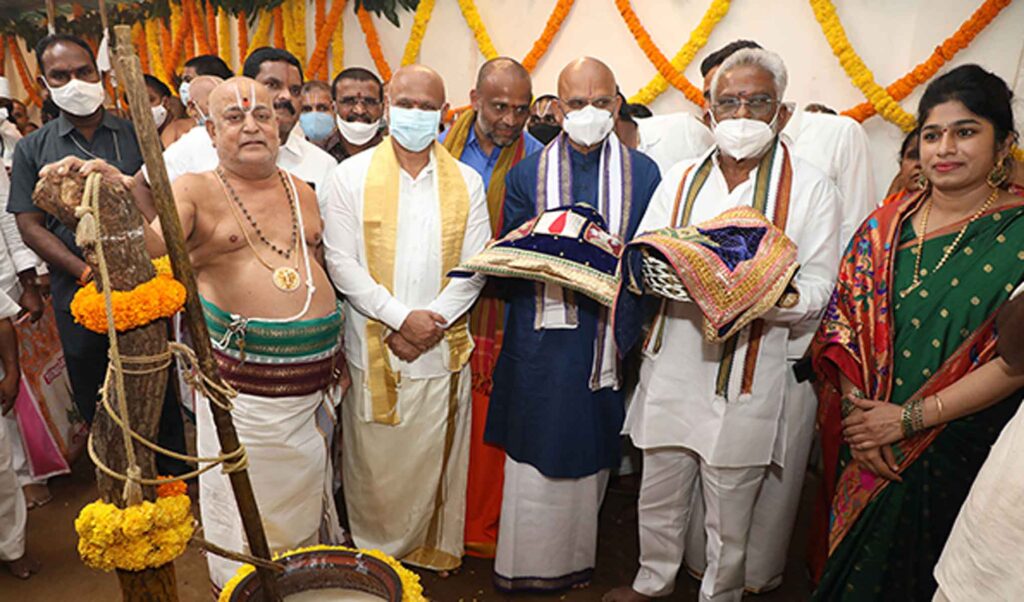 SRIVARI NAVANEET SEVA BEGINS