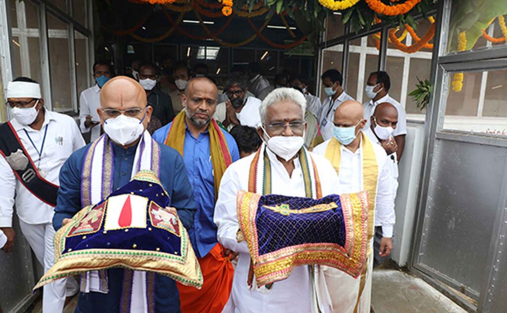 SRIVARI NAVANEET SEVA BEGINS