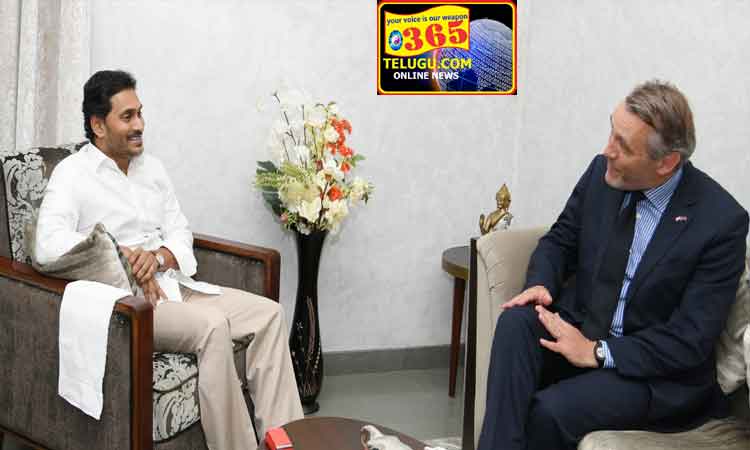 British Deputy High Commissioner Win Owen met CM Jagan