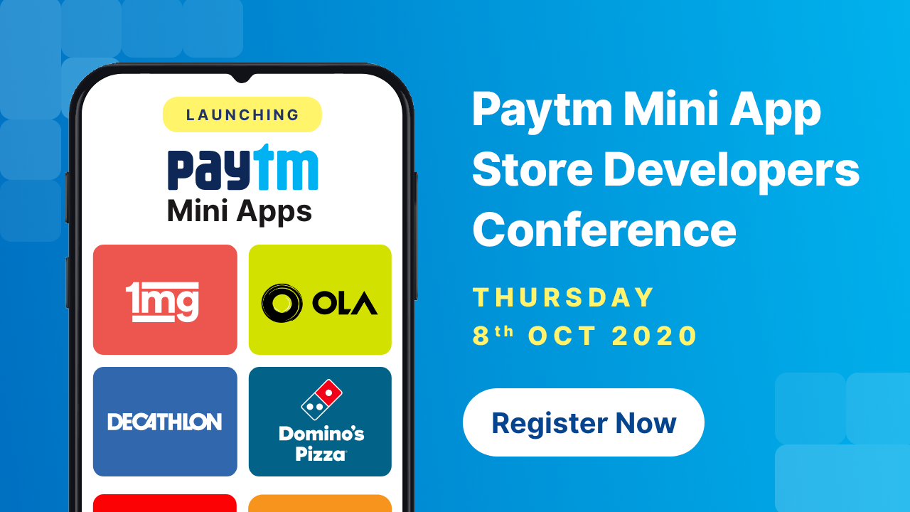 Paytm announces Mini Apps Developers Conference on Thursday, October 8