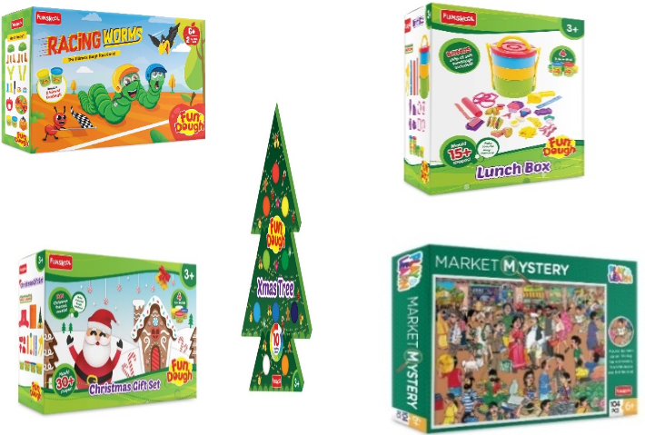 CELEBRATE THIS FESTIVE SEASON WITH EXCITING TOYS DESIGNED AND MADE IN INDIA FROM FUNSKOOL