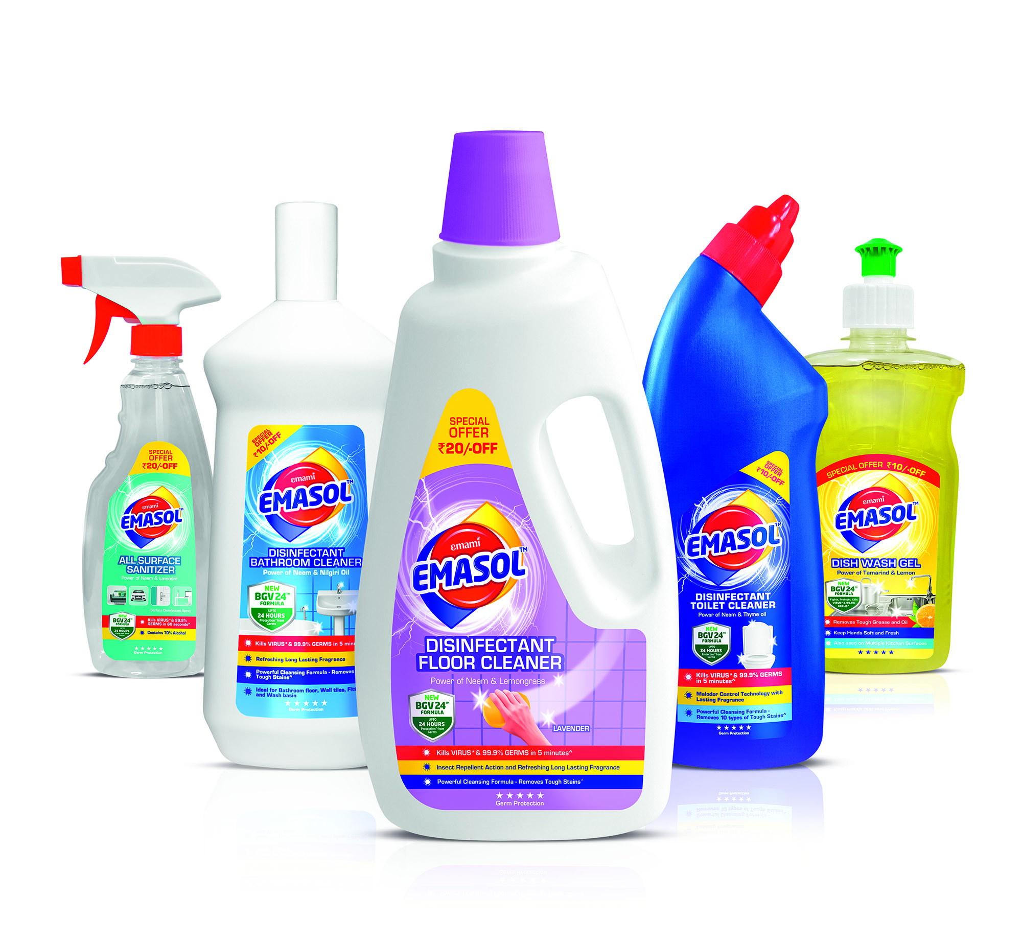 Emami Ltd Forays into Home Hygiene Space With ‘EMASOL’A Complete Range of Home Hygiene Products