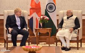 Telephone Conversation between Narendra Modi and Prime Minister of UK The Rt Hon Boris Johnson