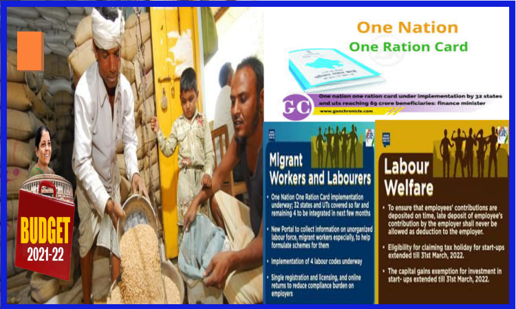 One Nation One Ration Card under implementation by 32 states and UTs reaching 69 Crore Beneficiaries: Finance Minister