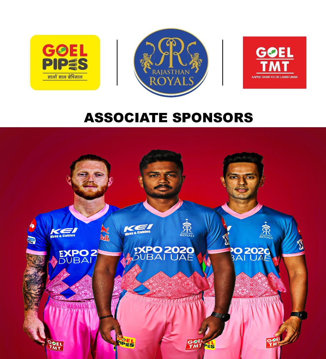IPL 2021: Shri Bajrang Power & Ispat Ltd. Signs On As Associate Sponsor Of RajIPL 2021: Shri Bajrang Power & Ispat Ltd. Signs On As Associate Sponsor Of Rajasthan Royalsasthan Royals