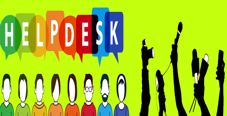 Special help desk for journalists