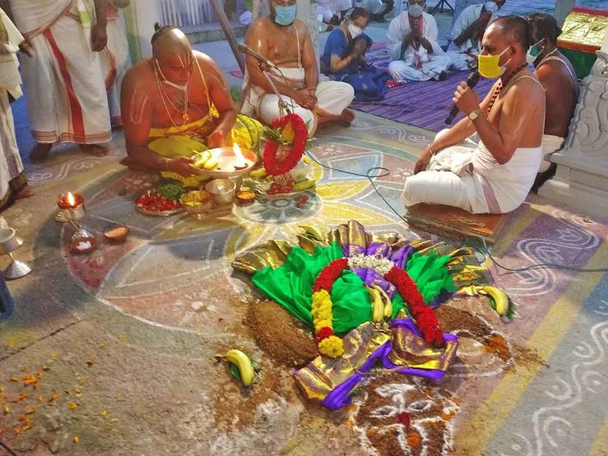 ANKURARPANA HELD FOR APPALAYAGUNTA BRAHMOTSAVAMS