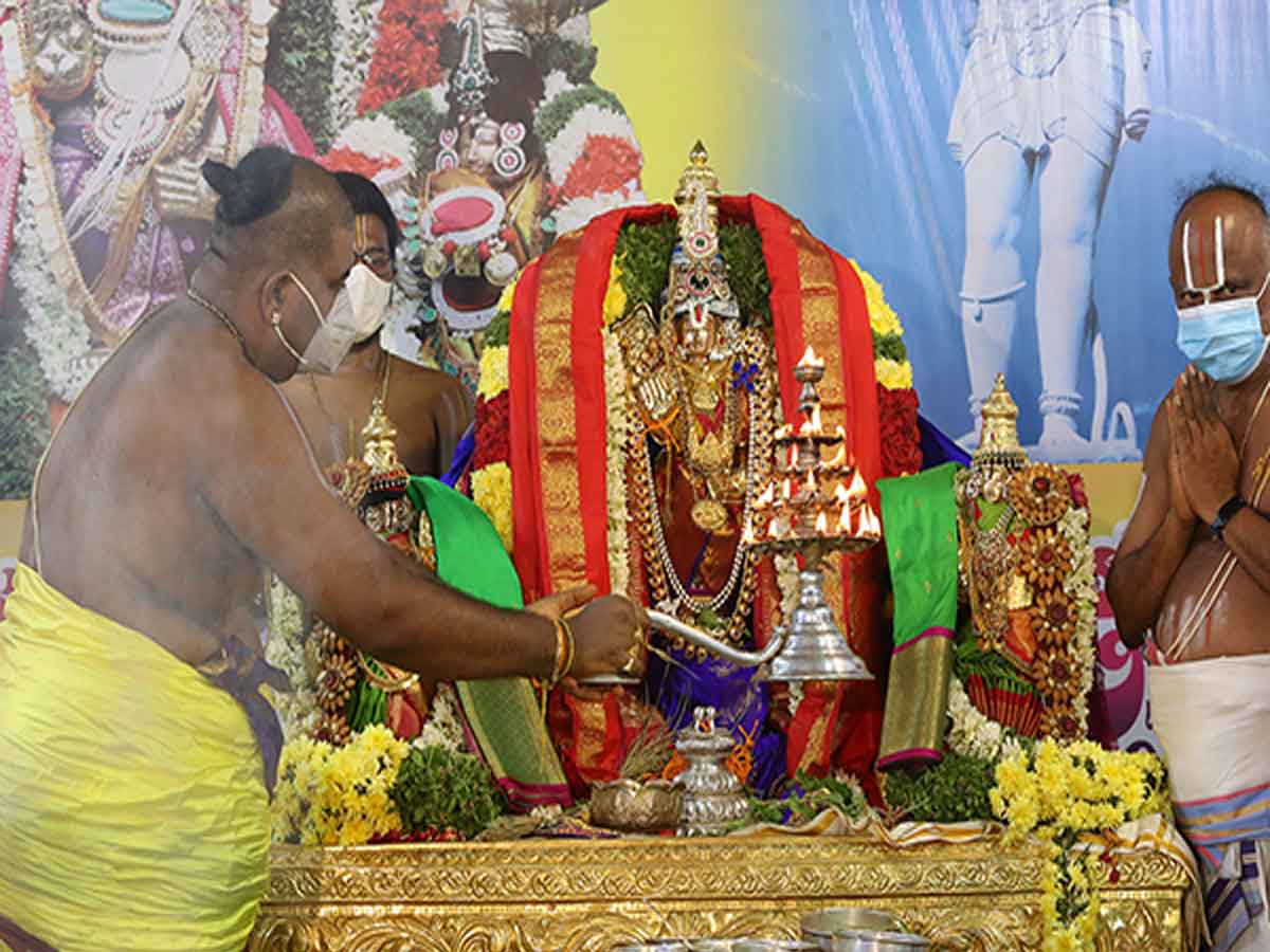 KALYANOTSAVAM HELD IN EKANTHAM AT APPALAYAGUNTA