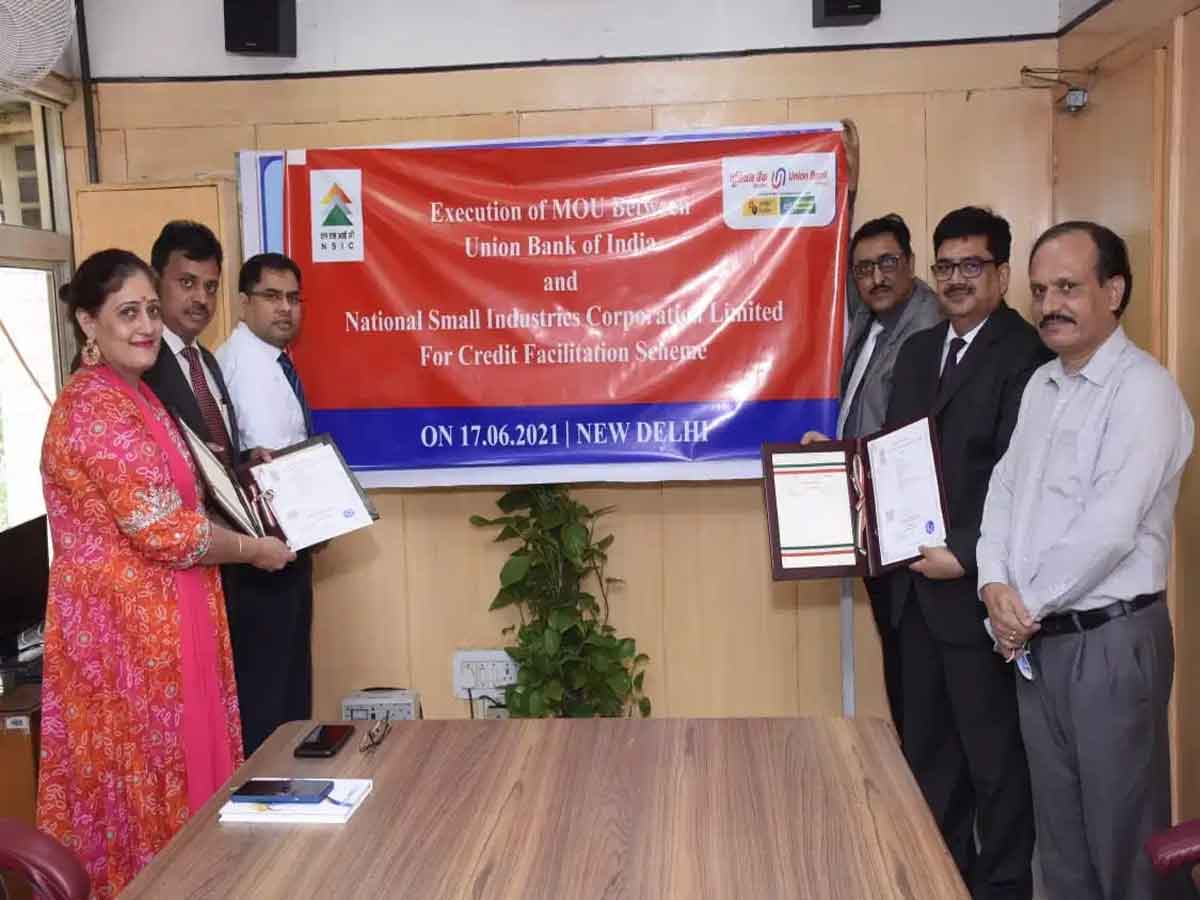 Union Bank of India enters MOU with NSIC