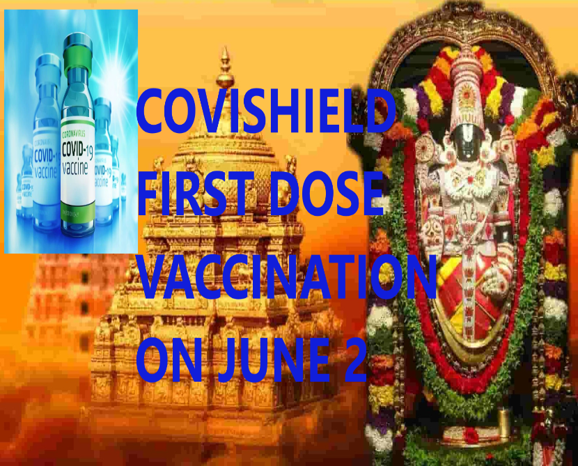 COVISHIELD FIRST DOSE VACCINATION ON JUNE 2