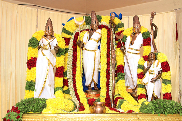 For the first time in the history of TTD, a 16-hour long non-stop Sampoor Akhanda Sundarakanda Pathanam was conducted at the Dharmagiri Veda Vijnana Peetham on Monday.
