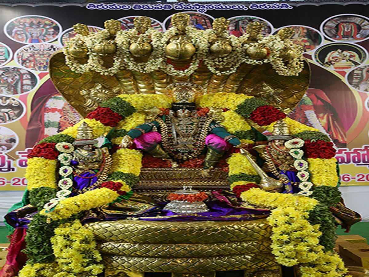 VAIKUNTHA NADHA ON PEDDA SESHA