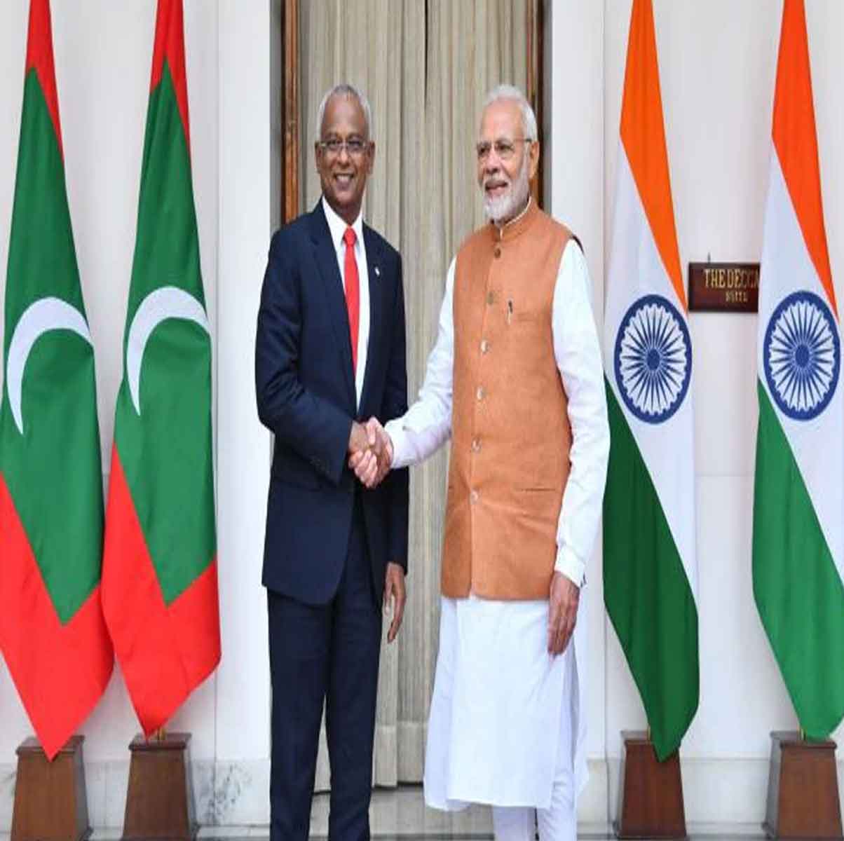 Phone call between Prime Minister Shri Narendra Modi and H.E. Ibrahim Mohamed Solih, President of the Republic of Maldives