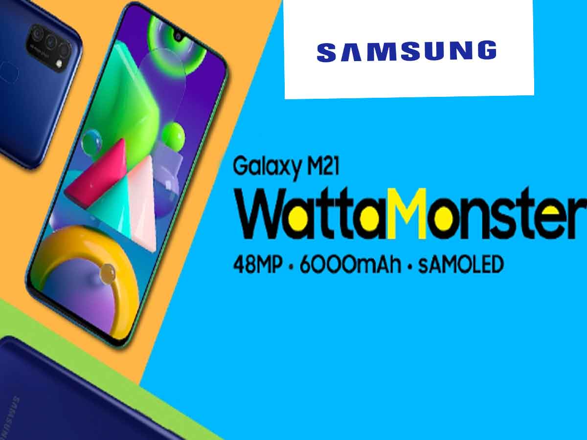 Samsung Launches #WattaMonster Galaxy M21 2021Edition