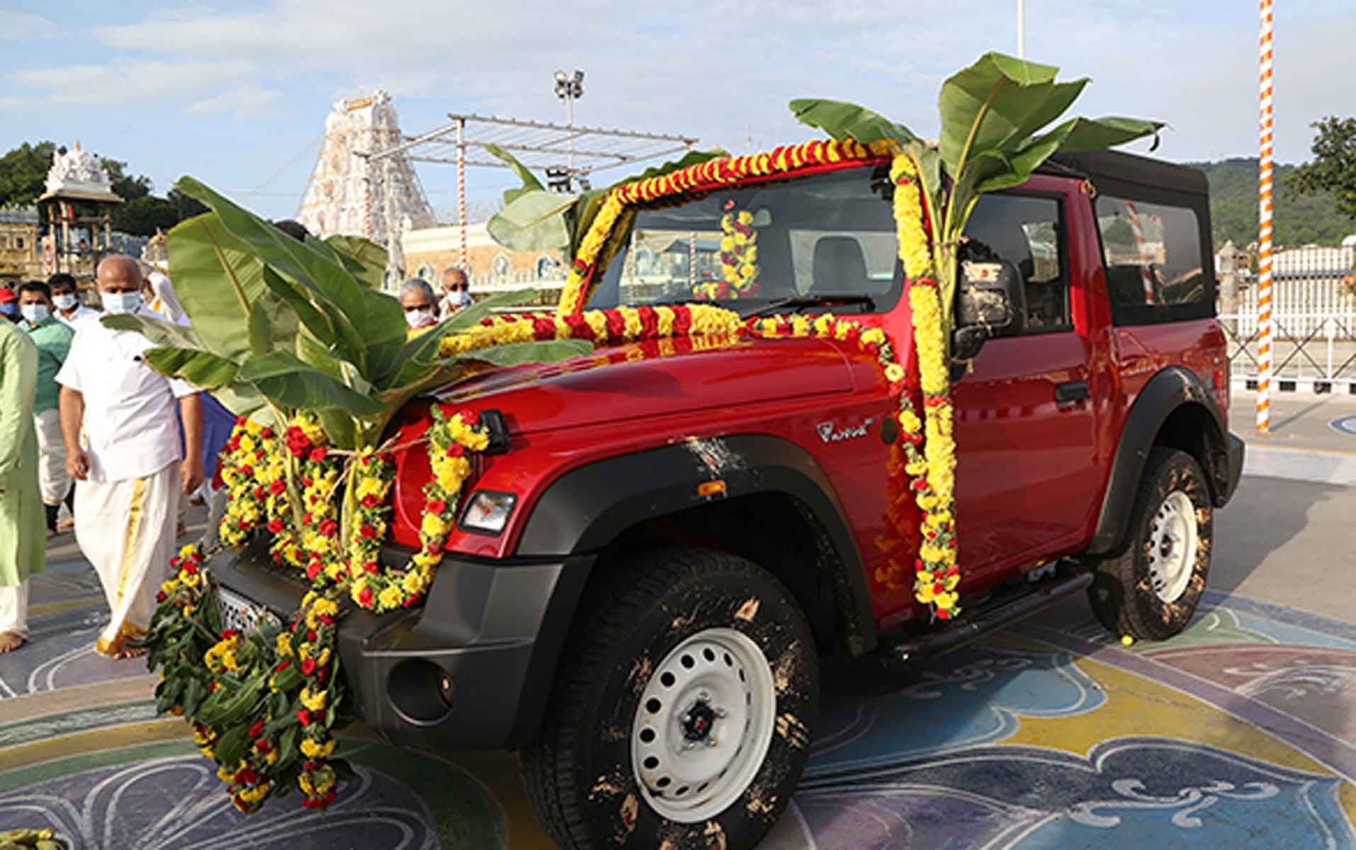 MAHINDRA JEEP DONATED