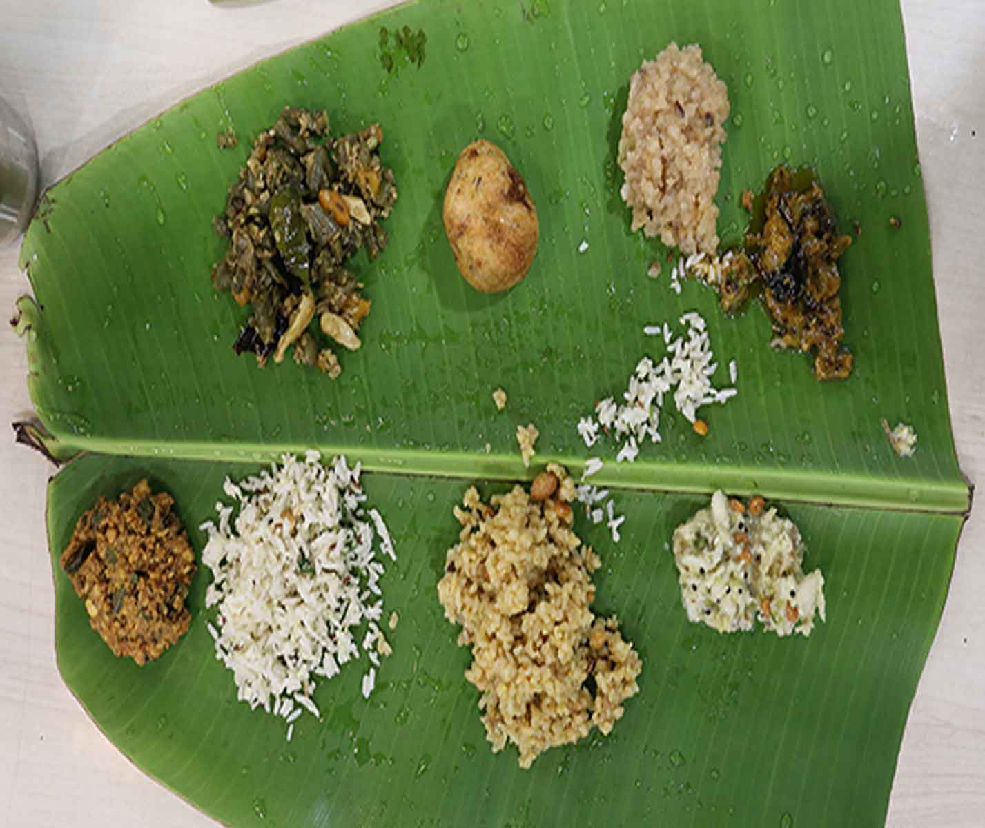 ANNAPRASADAM TO DEVOTEES ON THE LINES OF GOVINDUNIKI GO ADHARITA NAIVEDYAM