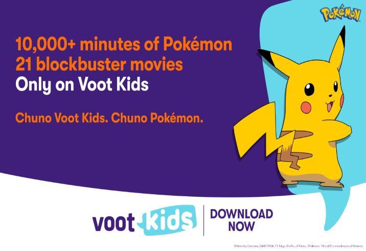 Voot Kids is the new digital home for the anime franchise, Pokémon