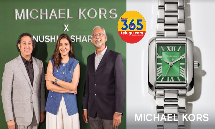 Anushka Launches Exclusive Michael Kors Watch Edition